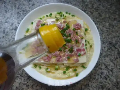 Make Bacon egg tofu step 11