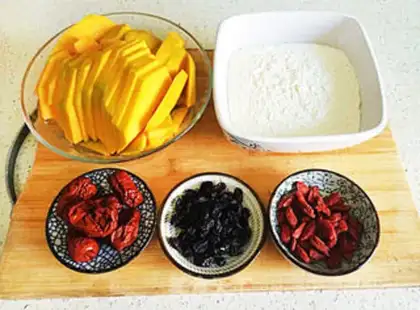 Make Goldmelon red palms step 0