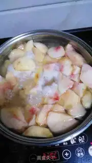 Make Sweet peaches step 2