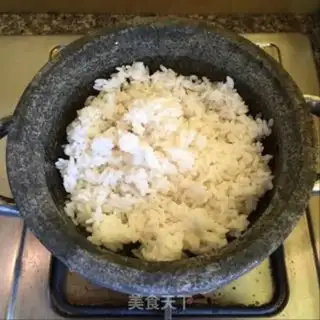 Make Rock pan rice step 4