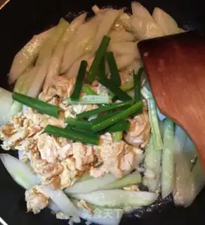 Make Rock pan rice step 6
