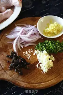 Make Wild Peas Steamed Chicken Legs step 3