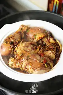 Make Wild Peas Steamed Chicken Legs step 8