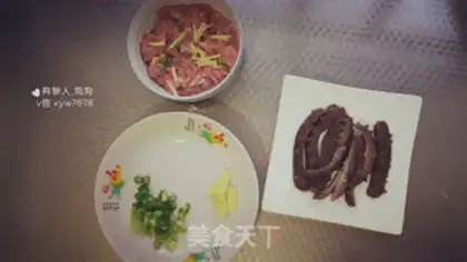Make Meat and meat step 1