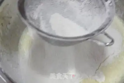 Make Ham chime cake step 4