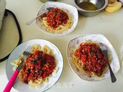 Make Tomato chips. Noodles step 11