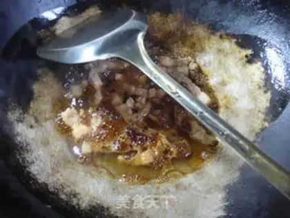 Make Pork fried bean step 4