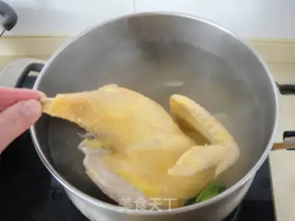 Make Shanghai White Chicken step 4