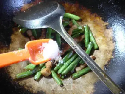 Make Pork fried bean step 7