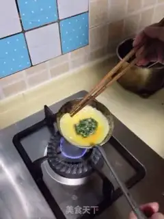 Make Egg dumplings step 2