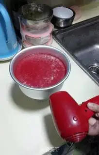 Make Watermelon yogurt mousse step 4