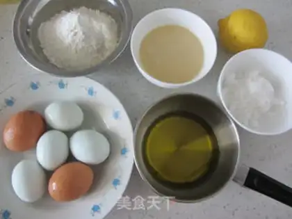 Make Cotton cake step 0