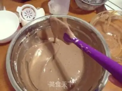 Make Chocolate twilight cake step 16