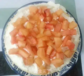 Make Six-inch fruit birthday cake step 14