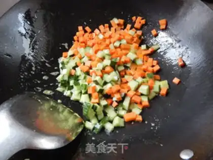 Make Shrimp rice step 4