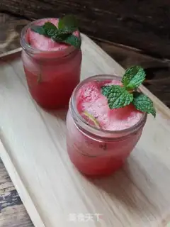 Make Watermelon lemonade step 7