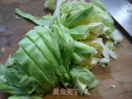 Make Squeeze the cabbage step 2