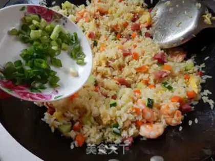Make Shrimp rice step 8