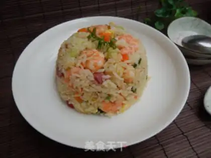 Make Shrimp rice step 9