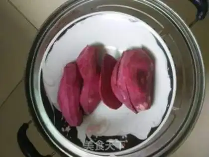 Make Sweet potatoes step 1