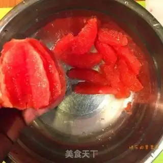 Make Red apple grapefruit jam step 2