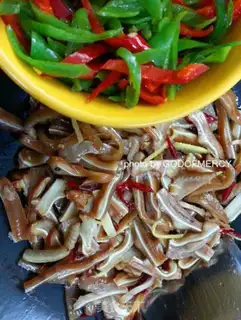 Make Fired pig ears step 8