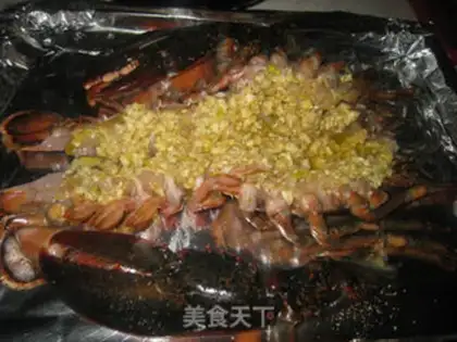 Make Garlic cream roasted lobster step 6