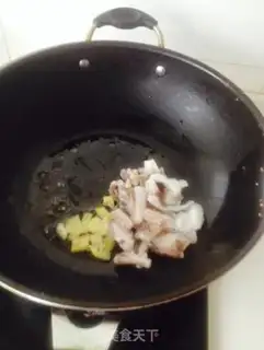 Make Squid garlic step 3