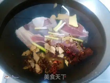 Make Spicy beef step 1