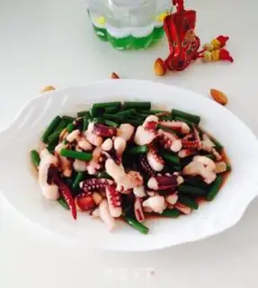 Make Squid garlic step 5