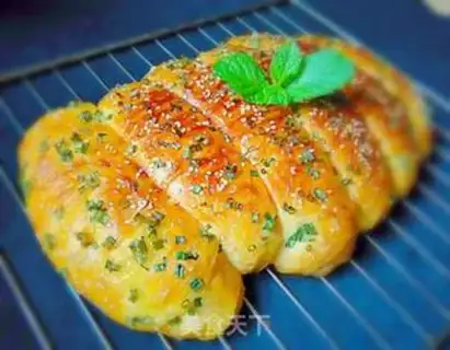 Make Onion sesame buns step 8