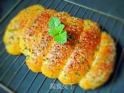 Make Onion sesame buns step 10