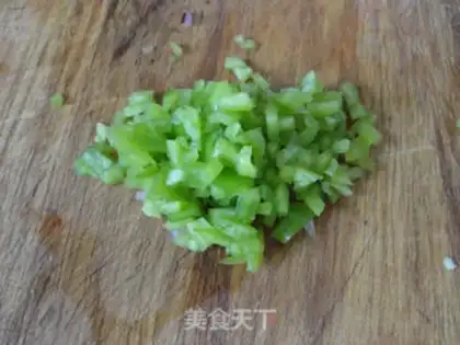 Make cucumber eggs with pepper dumplings step 2