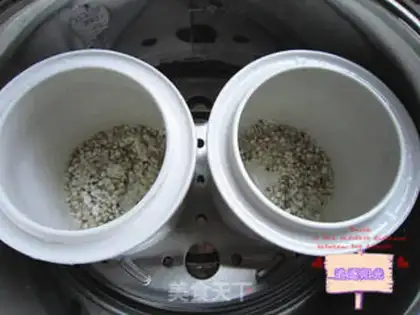 Make Silver-eared rice porridge step 4