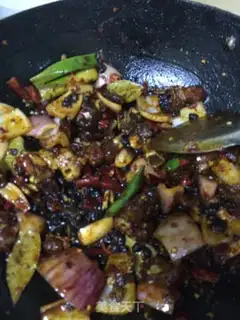 Make Dry pan ribs step 12