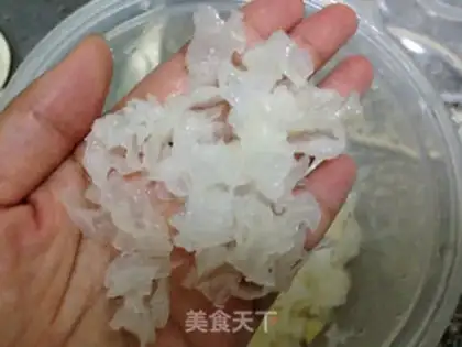 Make The silver ear soup step 1
