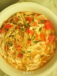 Make Tomato egg soup step 8