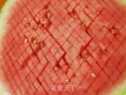 Make Self-made watermelon step 1
