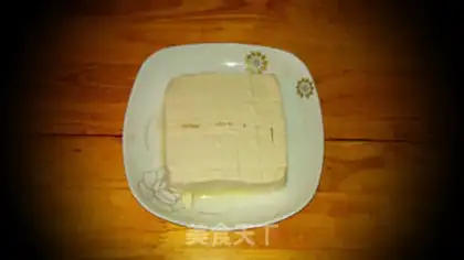 Make Fried tofu step 1
