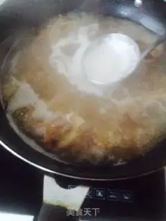 Make Cowtail borscht step 6