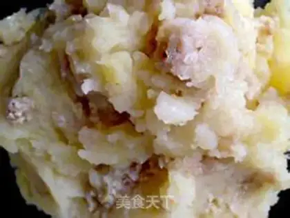 Make Potato sausage step 1