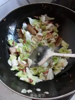 Make Hand tore the cabbage step 7
