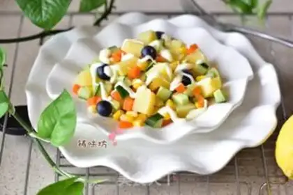 Make Vegetable salad step 6