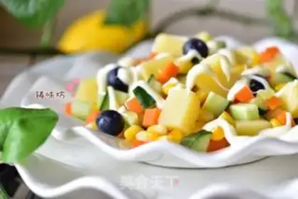 Make Vegetable salad step 8