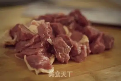 Make Potato beef step 1