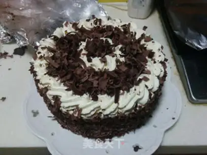Make Black forest cake step 29