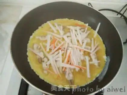 Make Fried eggs step 8
