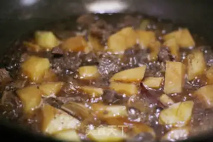 Make Potato beef step 7