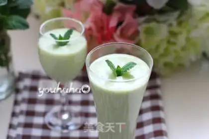 Make Butter banana shake step 4