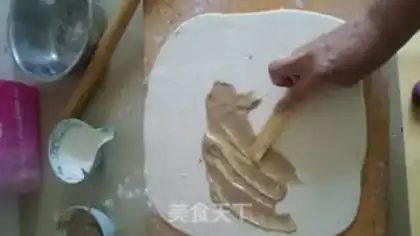 Make Old Beijing jabcake step 5